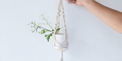 Banner image for Festive Twilight Markets Workshops: Macramé hanging succulent holder