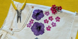 Banner image for From the Garden: Floral Fabric Printing