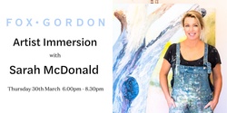 Artist Immersion with Sarah McDonald