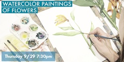 Banner image for Watercolor Paintings of Flowers with Private Picassos