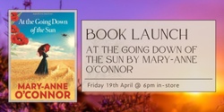 Banner image for Mary-Anne O'Connor Book Launch
