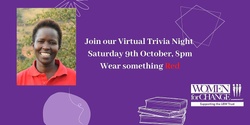 Banner image for Women for Change Virtual Charity Trivia Night 