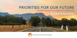 Banner image for Australian Community Philanthropy 2020: Priority Areas for Our Future