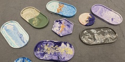 Banner image for Jesmonite Gifts: Galactic Trinket Trays with Maddy