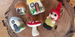 Banner image for Dry Felting 101: Mushrooms with Heather