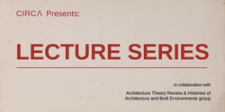 Banner image for CIRCA Lecture Series