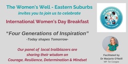 Banner image for International Women's Day Breakfast - Four Generations of Inspiration 