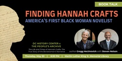 Banner image for Finding Hannah Crafts: America’s First Black Woman Novelist