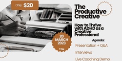 Banner image for The Creative Productive Mind : How to Thrive with ADHD as a Creative Professional