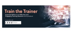 Banner image for Train the Trainer Course - June 2023 Workshops