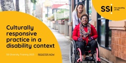 Banner image for ONLINE: Culturally Responsive Practice in a Disability Context, 14 June 23