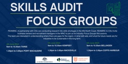 Banner image for Industry Focus Groups - MNC Skills Audit