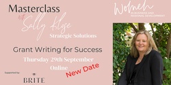 Banner image for WiBRD MasterClass with Sally Klose from Strategic Solutions, Grant Writing for Success