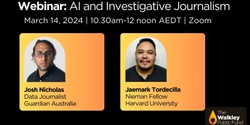 Banner image for AI and Investigative Journalism