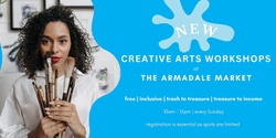 Banner image for Creative Art Workshops at The Armadale Market