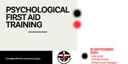 Banner image for Psychological First Aid Training
