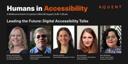 Banner image for Leading the Future: Digital Accessibility Talks