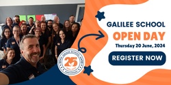 Banner image for Galilee School Open Day