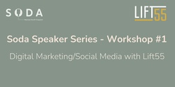 Banner image for Soda Speaker Series - Workshop #1
