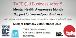 Banner image for TAFE Queensland Business After 5 - Mental Health Awareness Month 