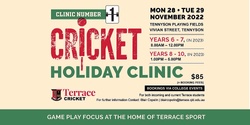 Banner image for Terrace Cricket Holiday Clinic #1