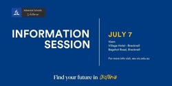 Banner image for ASV/ UK Information Session | 7 July