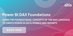 Power BI DAX Foundations: July 2022