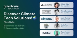 Banner image for 🌏 Collaborative Pitch Night - Discover Climate Tech Solutions!