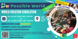Banner image for Dive into the Possible Future of Darwin with Possible World! 