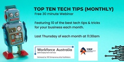 Banner image for Top Ten Tech Tips