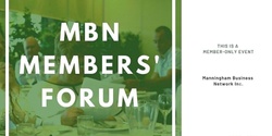 Banner image for MBN Members' Forum