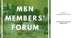 Banner image for Members' Forum April 2021