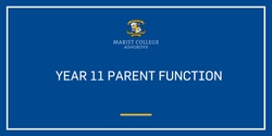 Banner image for 2023 Year 11 Parent Function