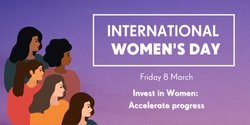Banner image for International Women's Day Lunch 2024