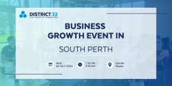 Banner image for District32 Business Networking– South Perth - Wed 24 July
