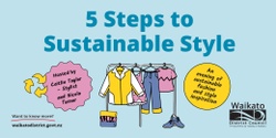 Banner image for 5 Steps to Sustainable Style