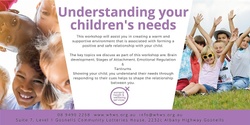 Banner image for Understanding your children's needs