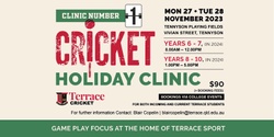 Banner image for Terrace Cricket Holiday Clinic #1