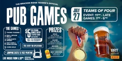 Banner image for The BRT's Official PUB GAMES! 
