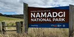 Namadgi National Park's banner