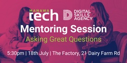 Banner image for Mentoring Session: Asking Great Questions