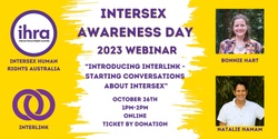 Banner image for Intersex Awareness Day 2023 - Interlink Webinar