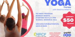 Banner image for Yoga Therapy : Wardell Wellbeing Programs October 