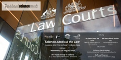 Banner image for Science, Media and the Law: Lessons from the Kathleen Folbigg Case