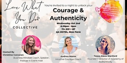 Banner image for Courage & Authenticity  - October LWYD Collective Event