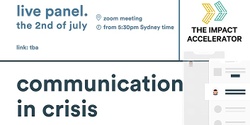 Banner image for Communication in crisis