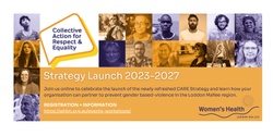Banner image for CARE Strategy Launch - Collective Action for Respect and Equality