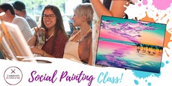 Banner image for Paint & Sip Event: Cable Beach Camels
