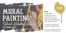 Banner image for Mural Painting - school holidays activity 