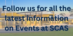 Events at SCAS's banner